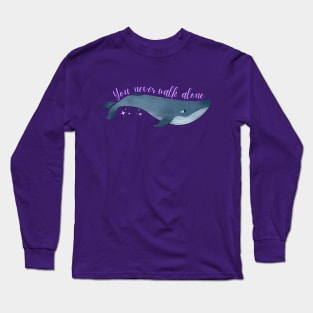 You Never Walk Alone - BTS Whale Long Sleeve T-Shirt